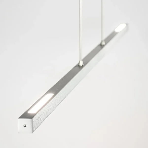 Clearance Straluma Aluminium LED hanglamp nikkel mat inclusief dimmer
