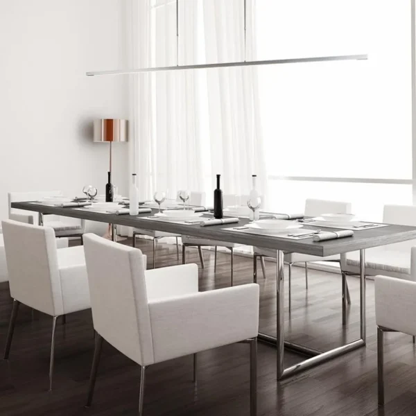 Clearance Straluma Aluminium LED hanglamp nikkel mat inclusief dimmer