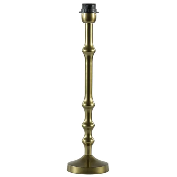 antiek_bronzen_lampvoet_s_0.webp Outlet Straluma Antiek bronzen lampvoet Semut exclusief kap