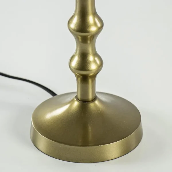 antiek_bronzen_lampvoet_s_2.webp Outlet Straluma Antiek bronzen lampvoet Semut exclusief kap
