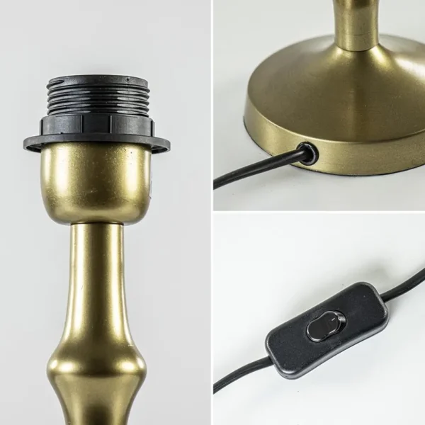 antiek_bronzen_lampvoet_s_3-1.webp Sale Straluma Antiek bronzen lampvoet Semut exclusief kap