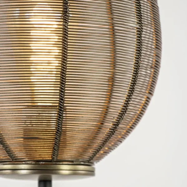 Fashion Straluma Antiek bronzen tafellamp Yaelle Light and Living