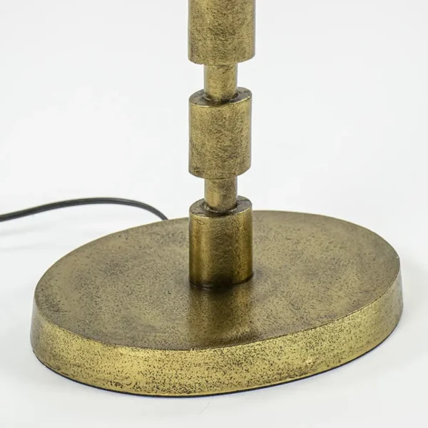 antiek_bronzen_vloerlamp__1.webp Best Straluma Antiek bronzen vloerlamp Malinda exclusief kap