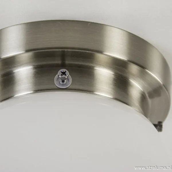 art_deco_plafondlamp_staa_2.webp Flash Sale Straluma Art Deco plafondlamp staal met wit gl.