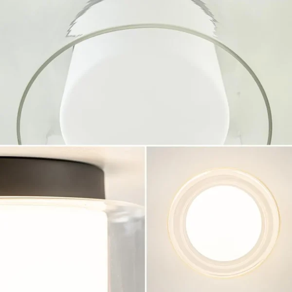 Hot Straluma Badkamer plafondlamp helder met opaal glas IP44