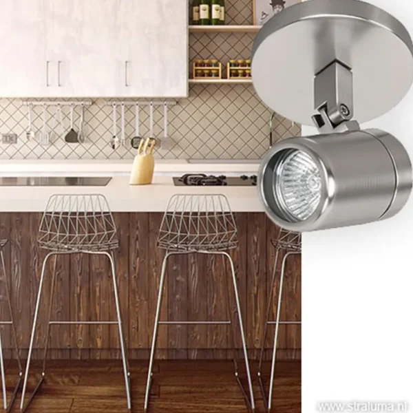 badkamer_spot_rain_nikkel_4.webp Online Straluma Badkamer spot Rain nikkel verstelbaar