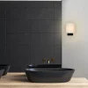 badkamerwandlamp_zwart_me_4.webp Hot Straluma Badkamerwandlamp zwart met opaal glazen kap