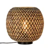 bamboe_tafellamp_naturel__1.webp Discount Straluma Bamboe tafellamp naturel met zwart