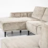 Store Straluma Bank Sef U-opstelling taupe