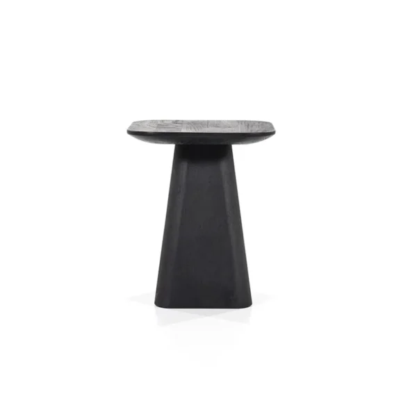 Online Straluma Bijzettafel Aron zwart 40x40 cm
