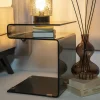 Cheap Straluma Bijzettafel bruin 48x42x38 cm