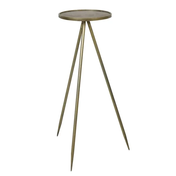 Cheap Straluma Bijzettafel Envira antiek goud Ø35x98,5 cm
