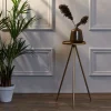 Fashion Straluma Bijzettafel Envira antiek goud Ø30x80.5 cm