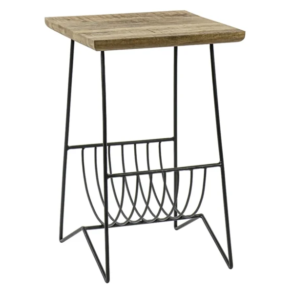 bijzettafel_mango_hout_me_0.webp Outlet Straluma Bijzettafel mango hout met tijdschriftenrek