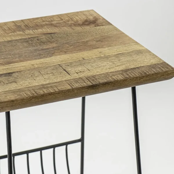 bijzettafel_mango_hout_me_2.webp Outlet Straluma Bijzettafel mango hout met tijdschriftenrek