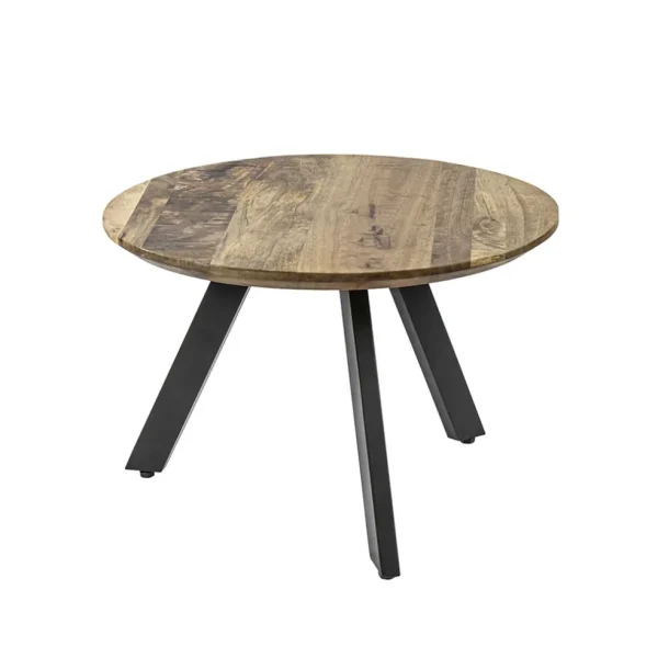 bijzettafel_rond_mangohou_0.webp Hot Straluma Bijzettafel rond mangohout met zwart staal 60 cm