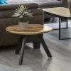 bijzettafel_rond_mangohou_4.webp Hot Straluma Bijzettafel rond mangohout met zwart staal 60 cm