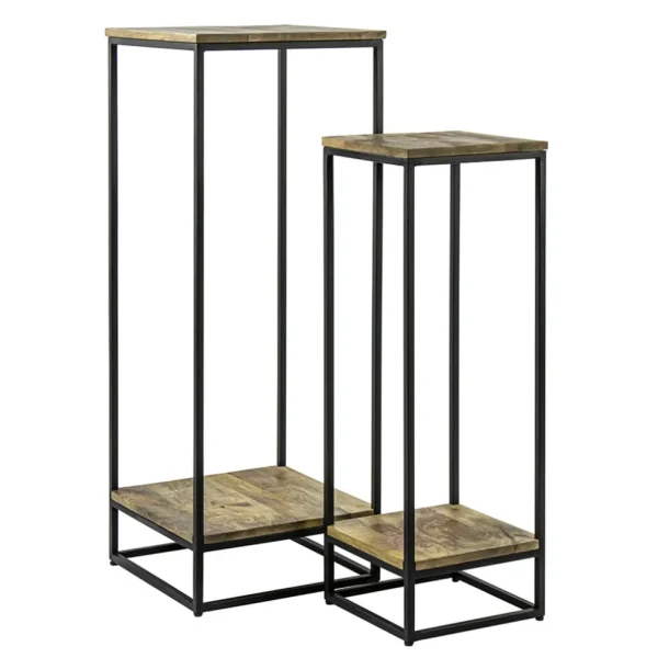 bijzettafel_set_van__hout_0.webp Flash Sale Straluma Bijzettafel set van 2 hout/staal 40x40cm