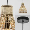 botanische_hanglamp_puert_3-1.webp Best Sale Straluma Botanische hanglamp Puerto rotan naturel