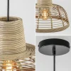 Store Straluma Botanische hanglamp rotan met mat zwart