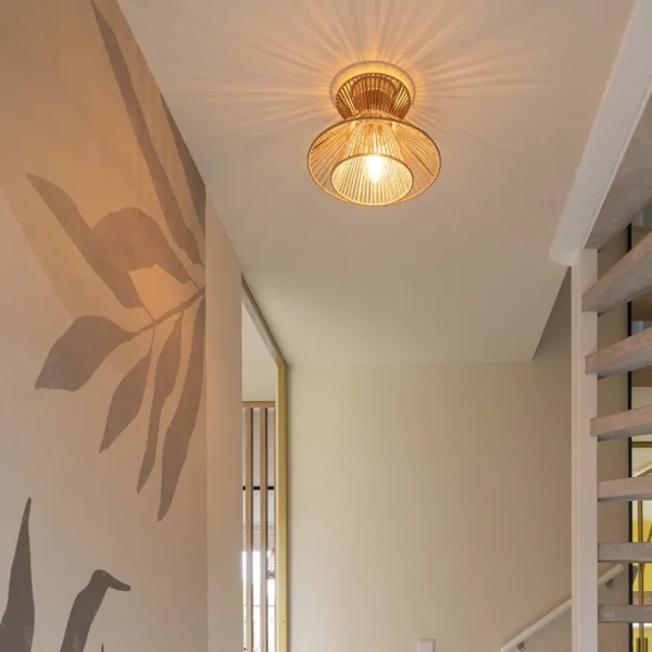 Fashion Straluma Botanische plafondlamp naturel / mat goud