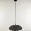 bronsbruine_hanglamp_met__1.webp Outlet Straluma Brons-bruine hanglamp met gaatjes