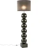 bronsbruine_vloerlamp_inc_1.webp Best Sale Straluma Brons/bruine vloerlamp inclusief ronde kap 50 cm
