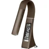 bruine_bureaulamp_led_met_2.webp Fashion Straluma Bruine bureaulamp LED met klok en alarmfunctie