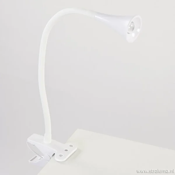 buigbare_klemlamp_wit_inc_3.webp Cheap Straluma Buigbare klemlamp wit inclusief LED