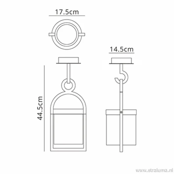 buiten_hanglantaarn_tuin__3.webp Store Straluma Buiten hanglantaarn tuin antraciet IP54