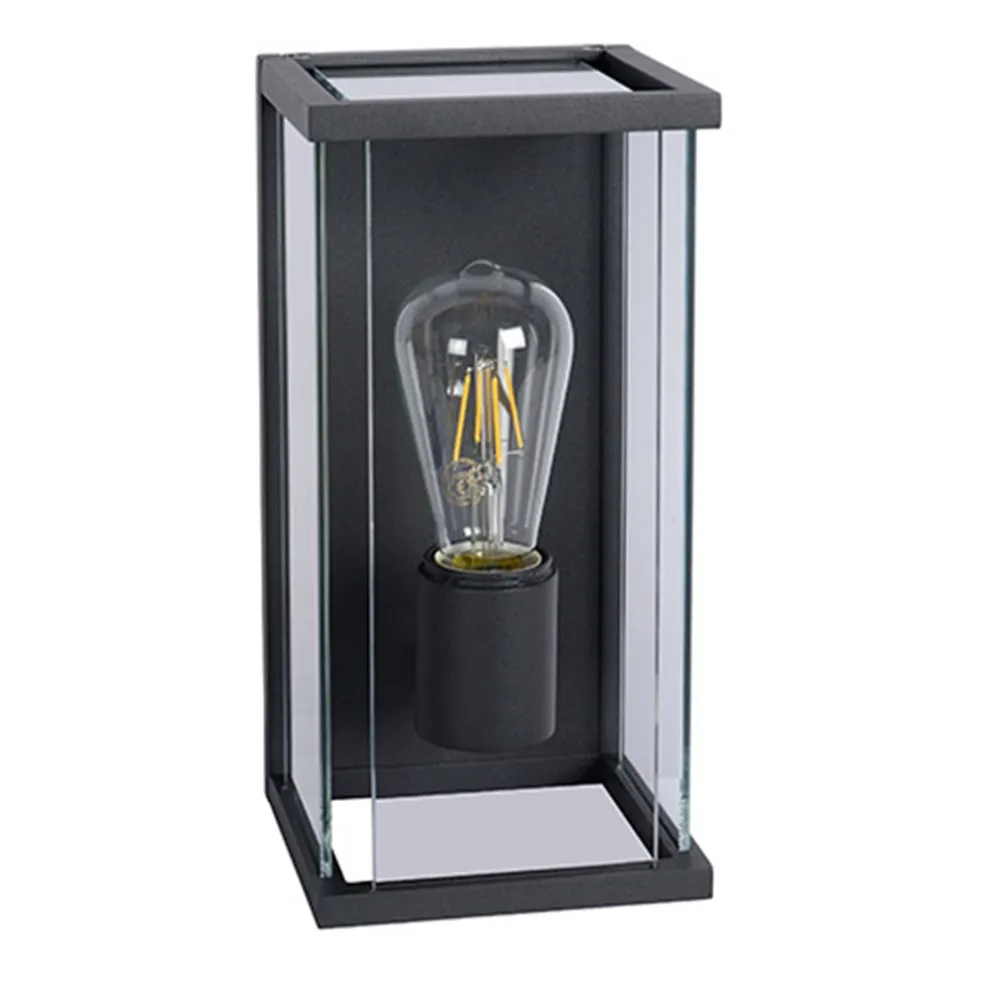 buitenlamp_antracietglas__0.webp Sale Straluma Buitenlamp antraciet/glas met bewegingssensor IP54