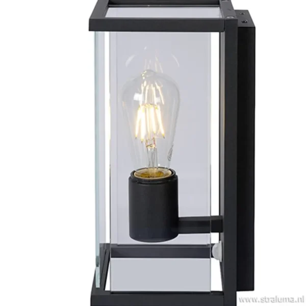 buitenlamp_antracietglas__2.webp Sale Straluma Buitenlamp antraciet/glas met bewegingssensor IP54