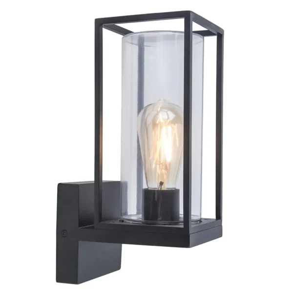 buitenlamp_flair_lantaarn_0.webp Store Straluma Buitenlamp Flair lantaarn op voet zwart IP44