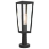 buitenlamp_lantaarn_op_vo_0.webp Store Straluma Buitenlamp lantaarn op voet zwart met helder glas