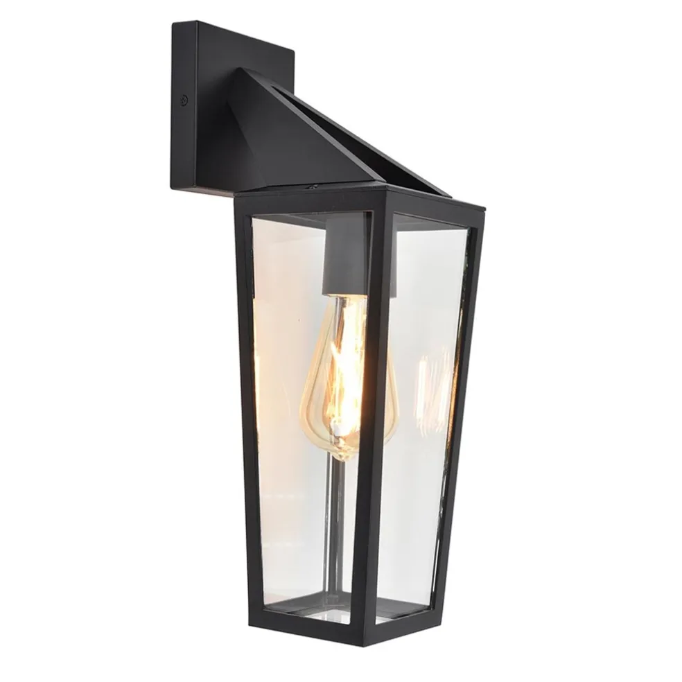 buitenlamp_lantaarn_zwart_0.webp Clearance Straluma Buitenlamp lantaarn zwart IP44