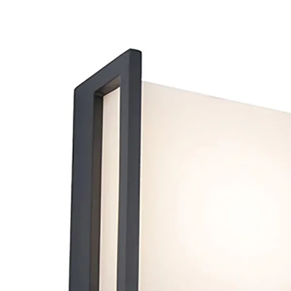 buitenlamp_led_wand_vierk_1.webp Fashion Straluma Buitenlamp LED wand vierkant donker grijs IP54