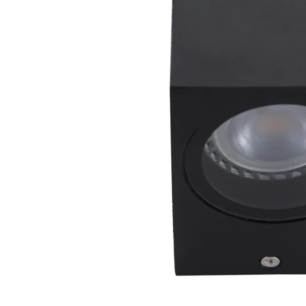 Store Straluma Buitenlamp Logan kubus zwart IP44