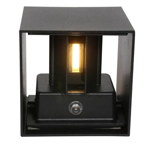 buitenlamp_logan_zwart__s_2.webp Clearance Straluma Buitenlamp Logan zwart + sch.sensor IP54