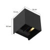 buitenlamp_logan_zwart__s_3.webp Clearance Straluma Buitenlamp Logan zwart + sch.sensor IP54