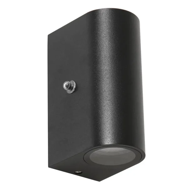 buitenlamp_logan_zwartsch_0.webp Clearance Straluma Buitenlamp Logan zwart+schemersensor IP44