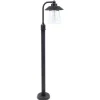 buitenlamp_op_paal_zwartr_0.webp Clearance Straluma Buitenlamp op paal zwart/roest met helder glas