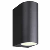 buitenlamp_updown_zwart_a_1.webp Clearance Straluma Buitenlamp up+down zwart afgerond IP54