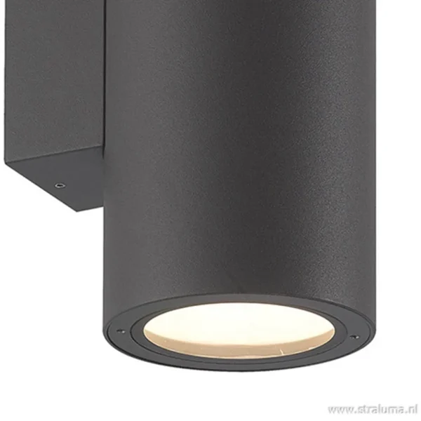 buitenlamp_volcano_wand_g_1.webp Fashion Straluma Buitenlamp Volcano wand grafiet IP65