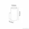 buitenlamp_volcano_wand_g_3.webp Fashion Straluma Buitenlamp Volcano wand grafiet IP65