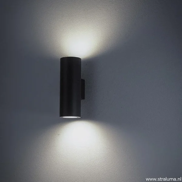 Clearance Straluma Buitenlamp Vulcano wand grafiet IP65