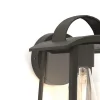 buitenlamp_wand_zwart_met_1.webp Online Straluma Buitenlamp wand zwart met helder glas