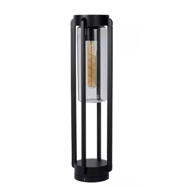 buitenlamp_zwart_metaal_m_0.webp Cheap Straluma Buitenlamp zwart metaal met glazen kap IP44