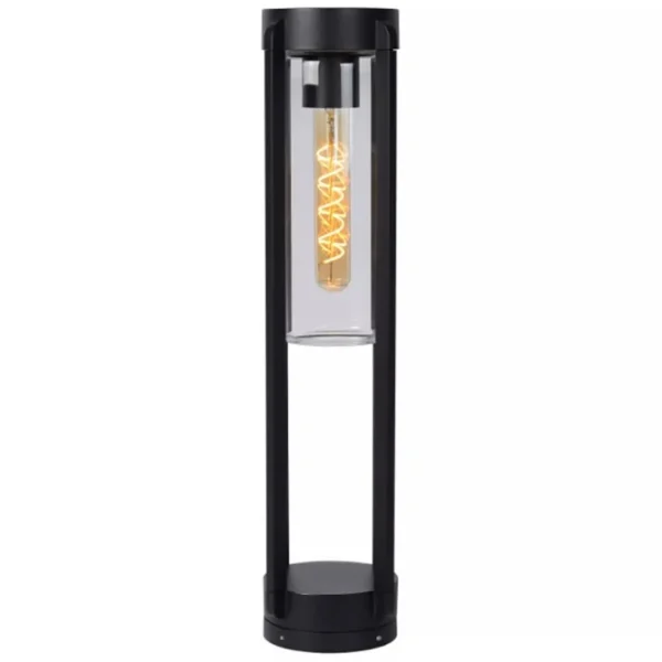 buitenlamp_zwart_metaal_m_3.webp Cheap Straluma Buitenlamp zwart metaal met glazen kap IP44