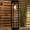 buitenlamp_zwart_metaal_m_4.webp Cheap Straluma Buitenlamp zwart metaal met glazen kap IP44