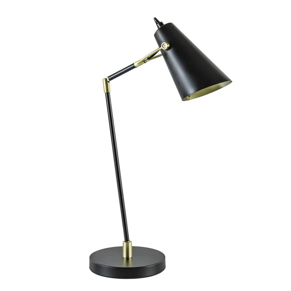 bureaulamp_barre_zwartmat_0.webp Clearance Straluma Bureaulamp Barre zwart/matgoud